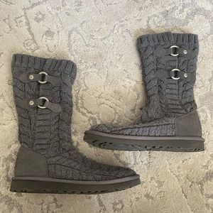 Women’s Ugg Australia Grey Sweater Boots